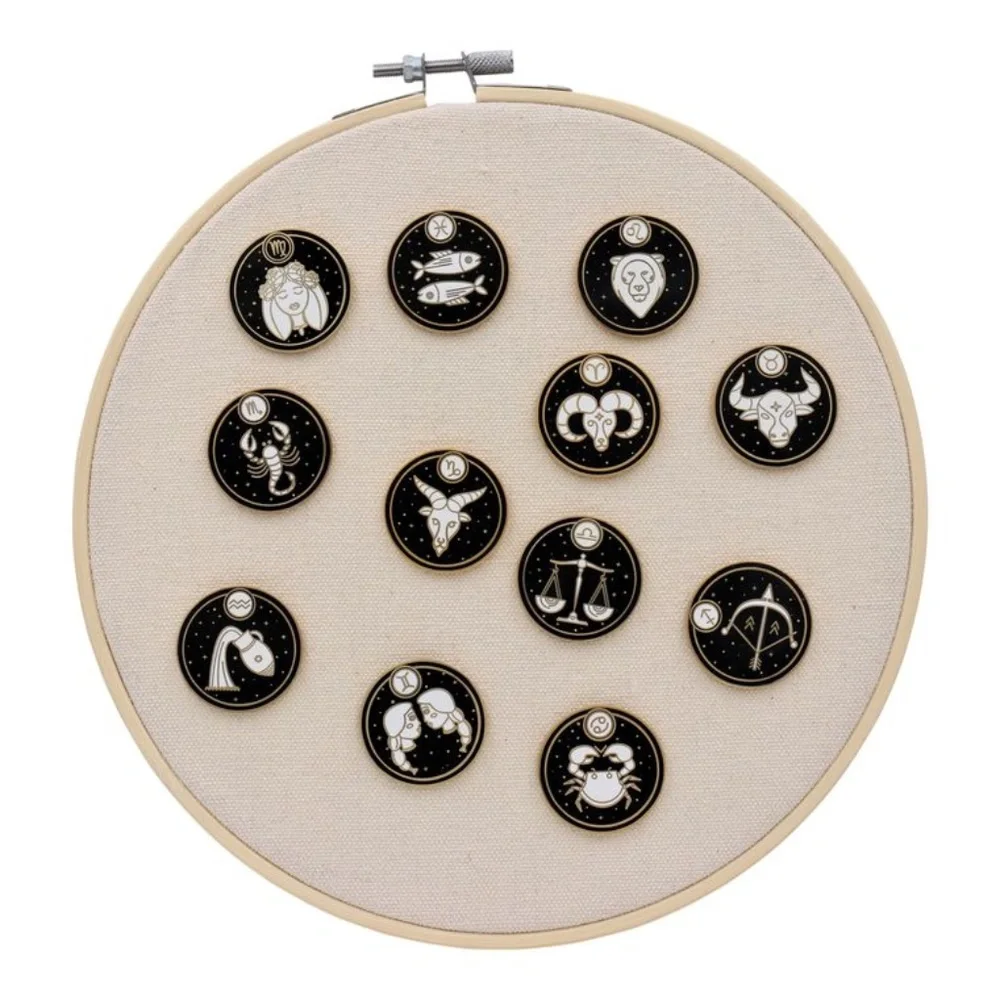 Taurus Astrological Sign Pin - Picture 3 of 3